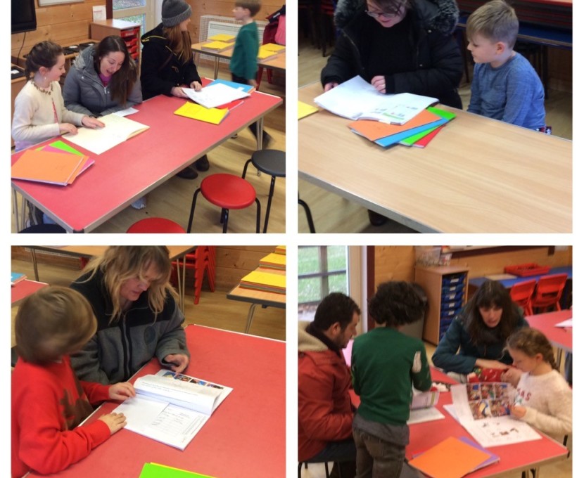 Parent open afternoon to see work December 2023